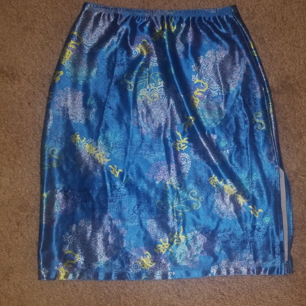 Blue Asian Skirt